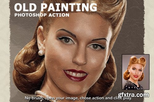 CreativeMarket - Sketch 2 - Old Painting Ps. Action 4384371