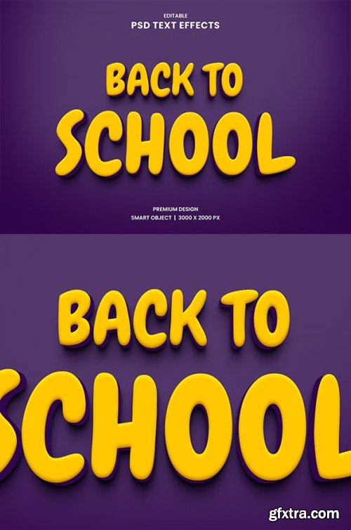 GraphicRiver - Back To School Text Effect Style 33227906