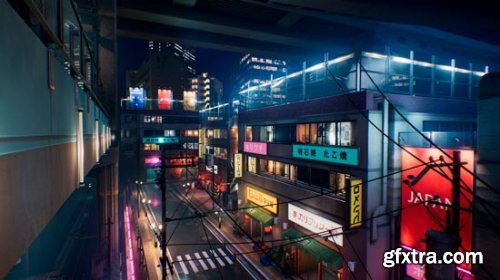 Unreal Engine - Japanese city pack