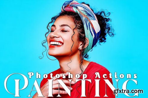 Painting Fashion Photoshop Actions