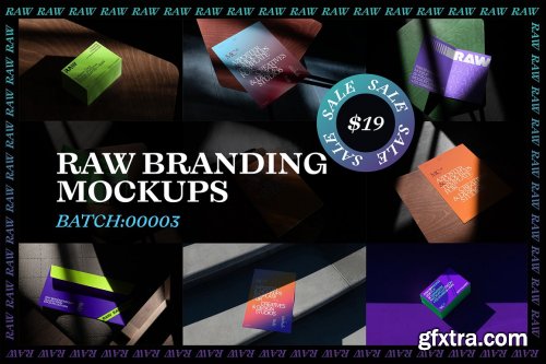 CreativeMarket - Raw Branding Mockups / Batch 00003 7013648
