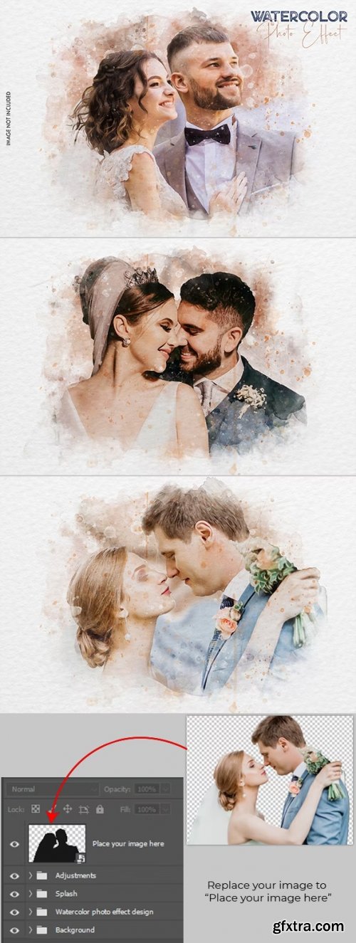 GraphicRiver - Watercolor Wedding Photo Effect 35279823