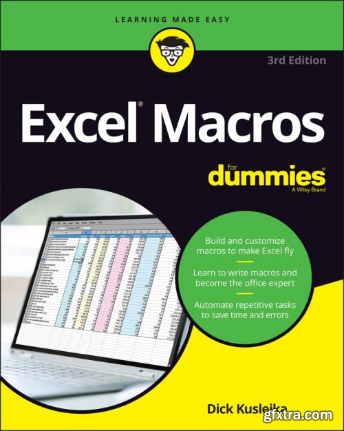 Excel Macros For Dummies, 3rd Edition (True EPUB)