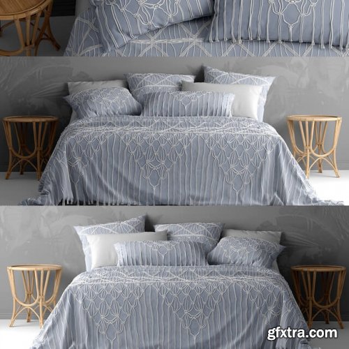 Bed with bedding adairs australia