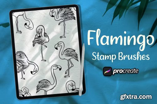 Flamingo Stamp Brush