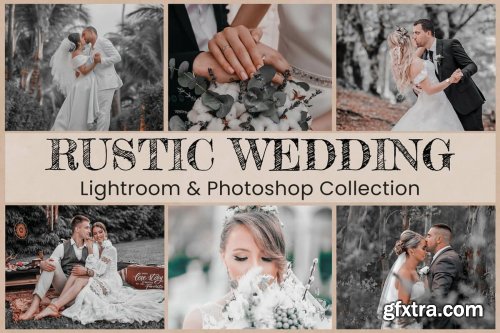 10 Rustic Wedding Photo Edit Collection