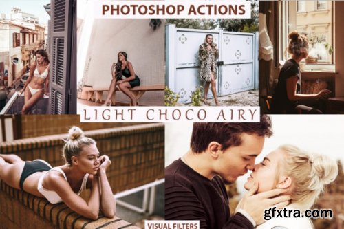 Photoshop Actions Cinematic Brown Tones