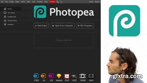 Photopea the complete course photo editing and photo montage