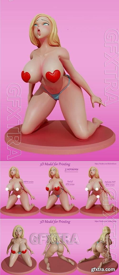 Sexy Anime Girl 3D