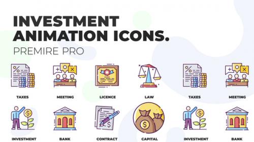 Videohive - Investment & Law - MOGRT Icons - 36926026