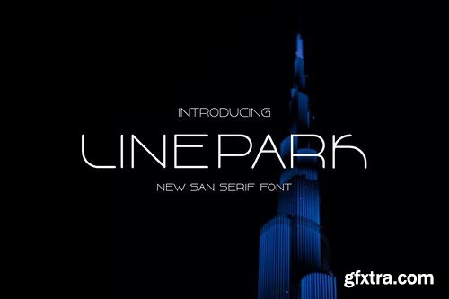 Line Park Font