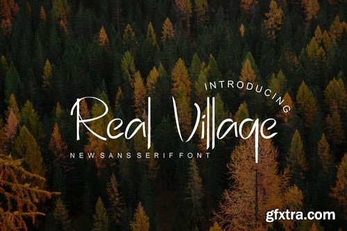 Real Village Font