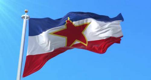 Videohive - Flag of the Socialist Federal Republic of Yugoslavia - 36976155