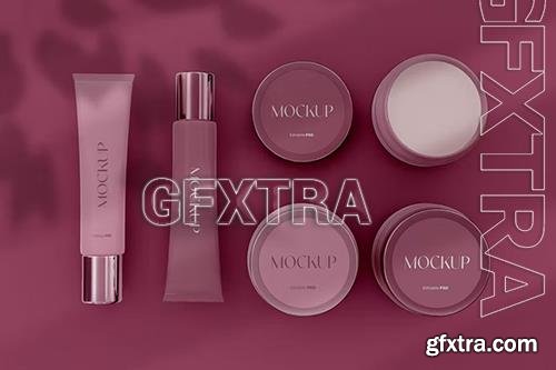 Cosmetic Products Mockup QBSTLXR