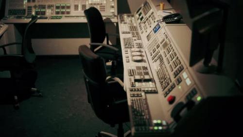 Videohive - Empty Power Plant Control Room - 36974143