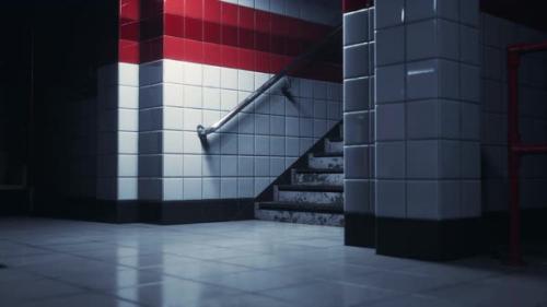 Videohive - Empty Train Station During the Covid19 Pandemic - 36974158