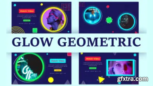 Videohive Glow Geometric Slideshow 36976811
