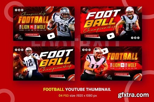 American Football Youtube Thumbnail