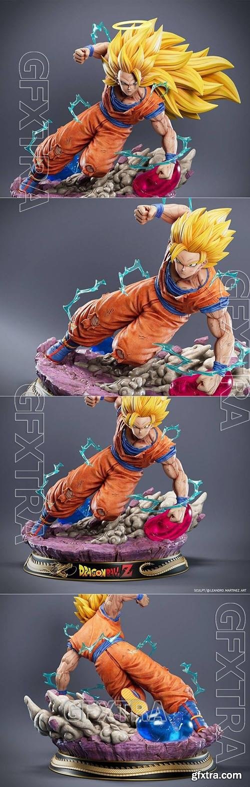 Goku SSJ3 3D Printable