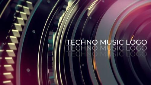 Videohive - Techno Music Logo - 37061223