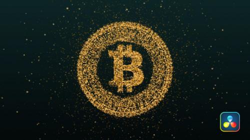 Videohive - Bitcoin Cryptocurrency Logo Reveal - 37076154