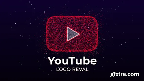 Videohive Youtube Particles Logo Reveal 37076367