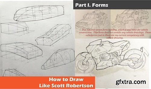 Drawing Vehicles like Scott Robertson Part 1 - Building Forms