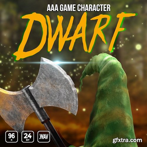 Epic Stock Media AAA Game Character Dwarf WAV