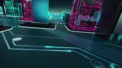 Videohive - Metaverse Crypto with Digital Technology Hitech Concept - 37118482