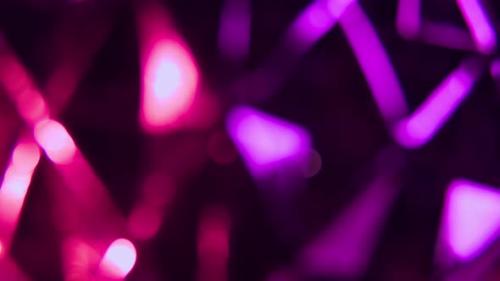 Videohive - Lens Glow Vibrant Purple Flare Bokeh Overlays Defocused Background - 37122731