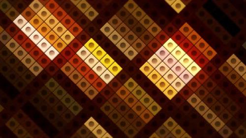 Videohive - Glowing colorful rectangles with dots - 37130043