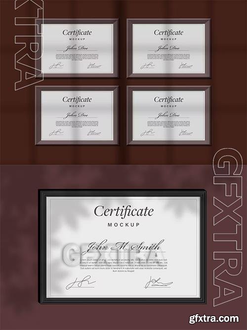 Certificates Mockup