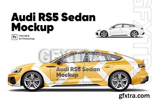 Audi RS5 Sedan Mockup GLC3U6X