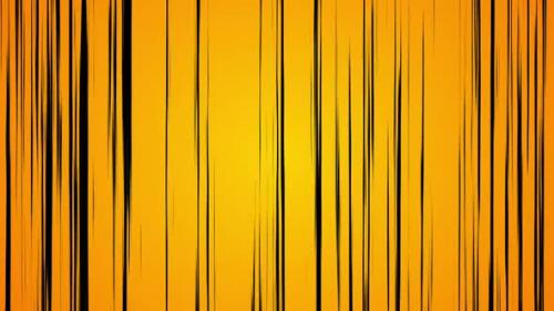 Videohive - Anime Speed Vertical Black Lines Orange Background - 37104410