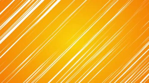 Videohive - Anime Speed Diagonal White Lines Orange Background - 37104396