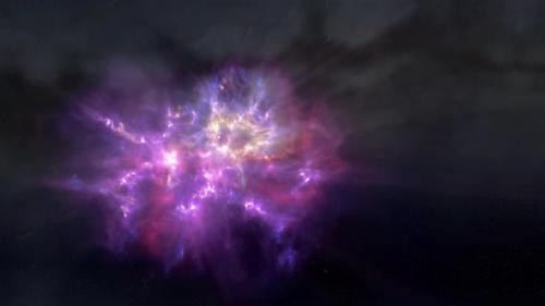 Videohive - Intro Space Nebula 4k - 37070563