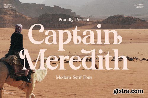 Captain Meredith Serif Font