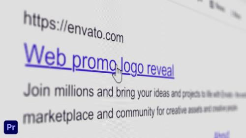 Videohive - Web Promo Logo | For Premiere Pro - 37154235