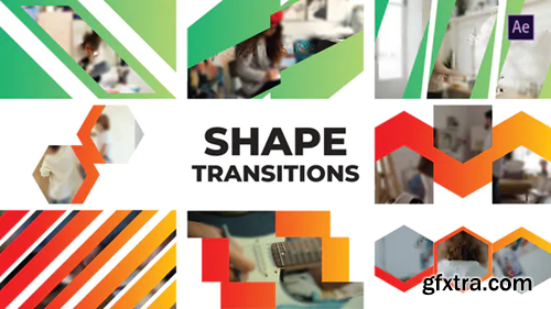 Videohive Corporate Shape Transitions | After Effects 37259909
