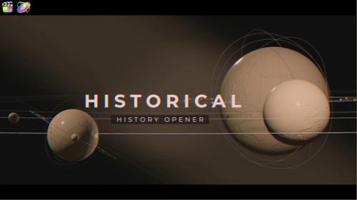 Videohive - World History Opener - 37293029