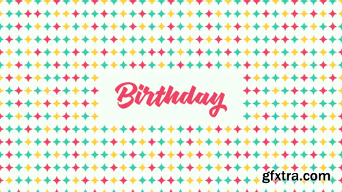 Videohive Backgrounds - Birthday 37296890