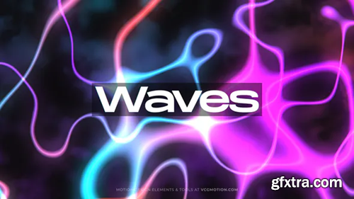 Videohive Backgrounds - Waves 37298319