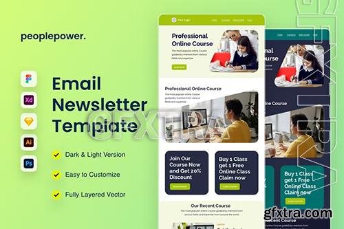Course Email Newsletter Template 6ASDFV9