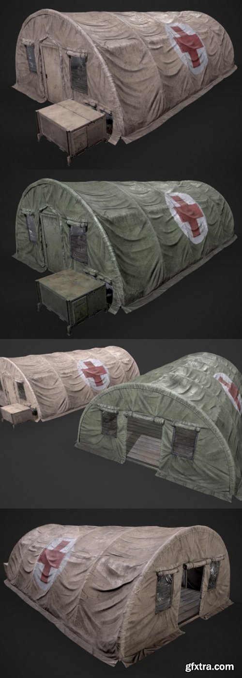 Military tent asset