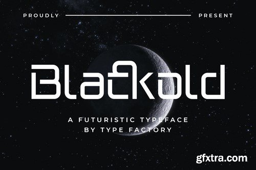 Blackold – Futuristic Typeface
