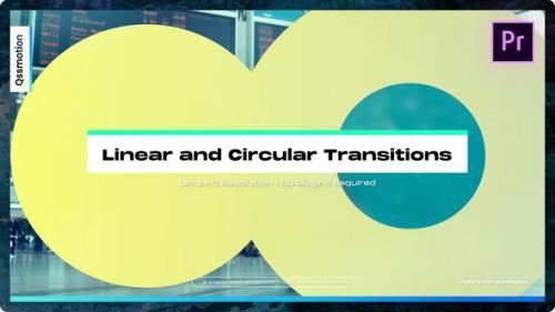 Videohive - Linear and Circular Transitions For Premiere Pro - 37445002