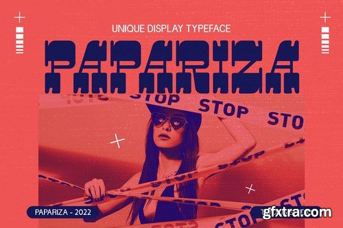 Papariza - Unique Display Typeface