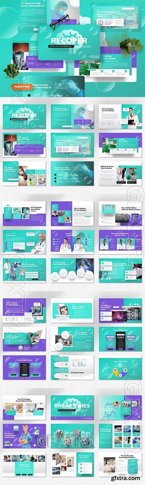 Recoper - Healthcare Powerpoint, Keynote and Google Slides Template