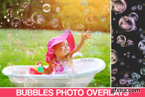 Photoshop Overlay: Bubble Overlays