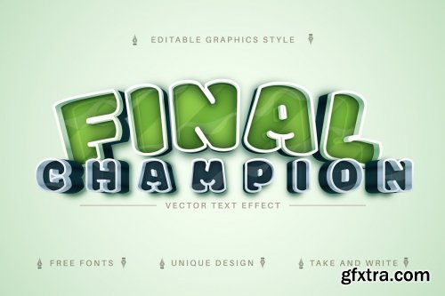 CreativeMarket - Champion - Editable Text Effect 7124028